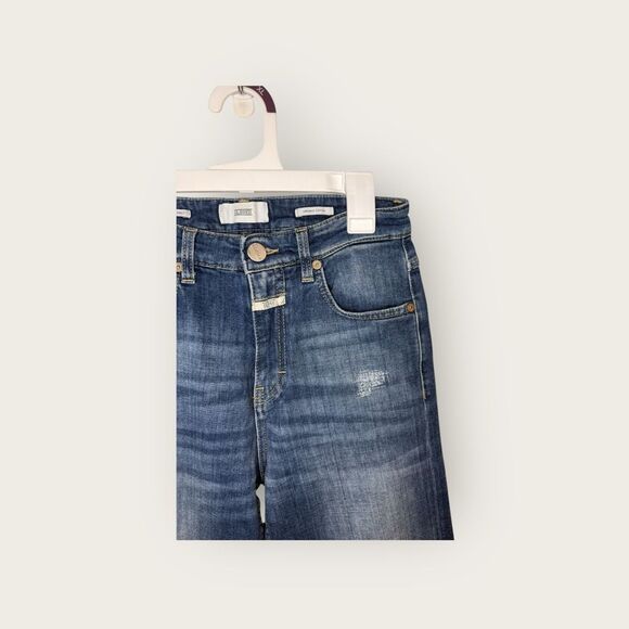 CLOSED Made In Italy Straight Leg Jeans Mid Rise Size 25 - Picture 3 of 5